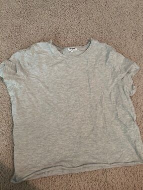 Cotton On Light Heather Gray Short Sleeve Crew Tee